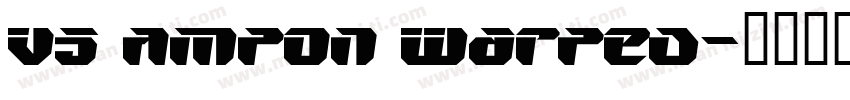 V5 Ampon Warped字体转换